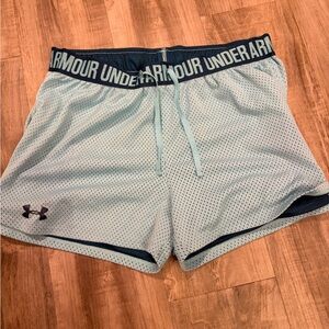 Under Armour Women's Blue Athletic Shorts